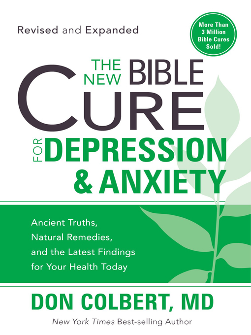 Title details for The New Bible Cure For Depression & Anxiety by Don Colbert - Available